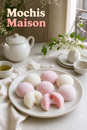 Mochi Maison : Gâteaux de Riz Gluants Japonais