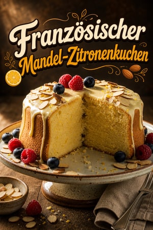 Gâteau de Pâques – Französischer Mandel-Zitronenkuchen