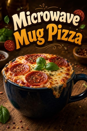 Microwave Pizza in a Mug: Fast Single-Serve Pizza