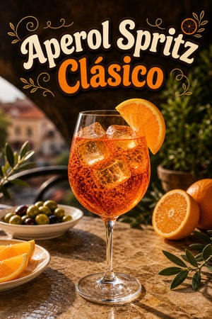 Aperol Spritz Clásico: El Cóctel Italiano Ideal para el Verano