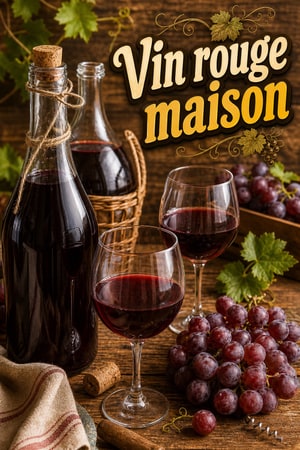 Vin Rouge Maison Facile : Recette aux Raisins Frais