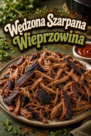 Najlepsza wędzona szarpana wieprzowina (Pulled Pork)