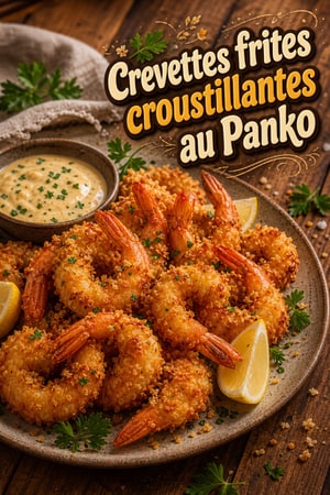 Crevettes frites ultra-croustillantes au Panko