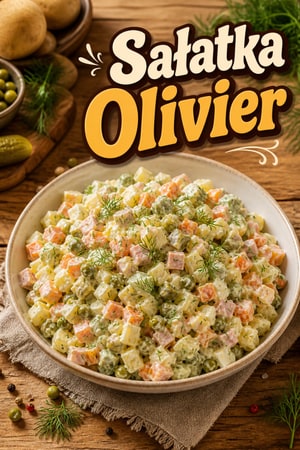 Klasyczna sałatka Olivier