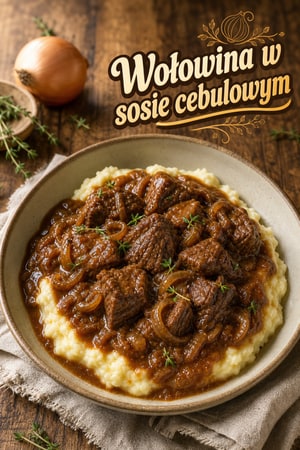 Tender Beef w sosie cebulowym - Przepis na obiad