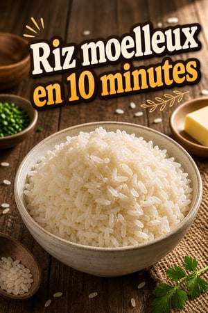 Riz moelleux au micro-ondes en 10 minutes — inratable