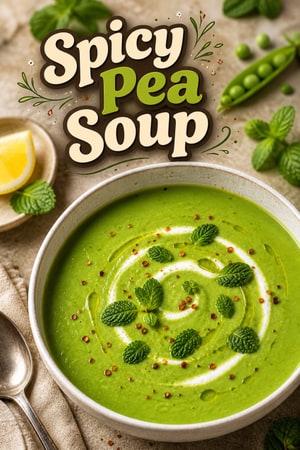 Spicy Pea Soup
