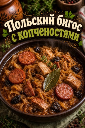 Польский бигос: классический рецепт охотничьего рагу