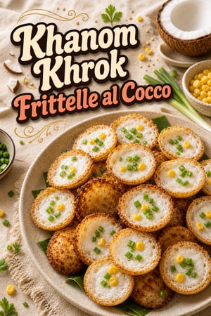 Pancake Thailandesi al Cocco: Ricetta Khanom Khrok Autentica