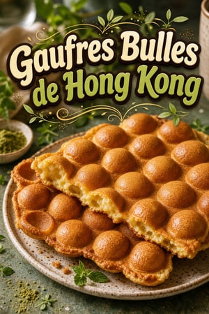 Gaufres Bulles de Hong Kong : La Recette Authentique
