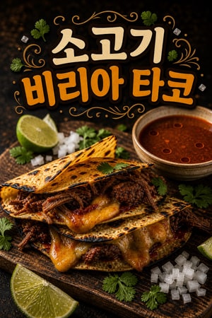 집에서 만드는 따뜻한 콘소메 찍어먹는 훈연 소고기 비리아 타코 레시피 오븐과 슬로우쿠커 옵션, 팁까지