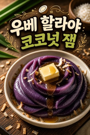 실키 우베 할라야: 코코넛 밀크·버터로 완성하는 보랏빛 필리핀 잼, 집에서 만드는 간단하고 고급스러운 레시피