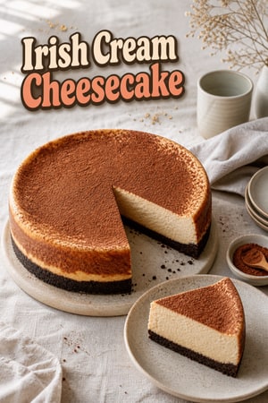 Irish Cream Cheesecake