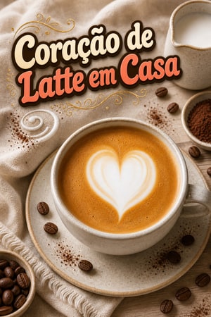 Latte Art Simples em Casa: Técnica do Coração em 30 Segundos