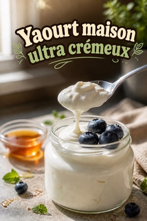 Yaourt Maison Ultra-Crémeux à l'Instant Pot
