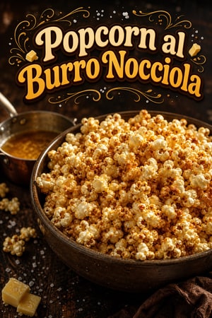 Popcorn Fatti in Casa con Burro Nocciola: La Ricetta Perfetta