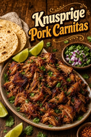 Knusprige Pork Carnitas: Authentisches mexikanisches Pulled Pork