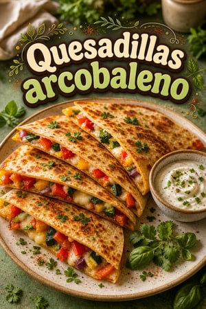 Quesadillas Arcobaleno per Bambini: Veloci e Delicate
