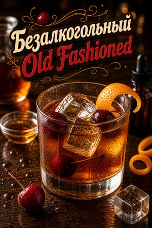 Безалкогольный Old Fashioned — классический моктейль