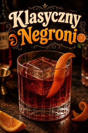 Klasyczny Negroni – przepis na legendarny włoski koktajl