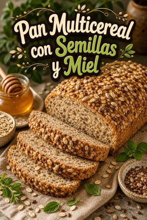 Pan Multicereal con Semillas, Avena y un Toque de Miel