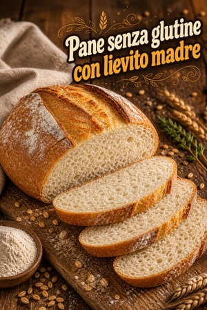 Pane Sourdough Senza Glutine Artigianale con Lievito Madre