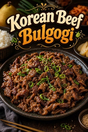 Authentic Korean Beef Bulgogi with Sweet Pear Marinade
