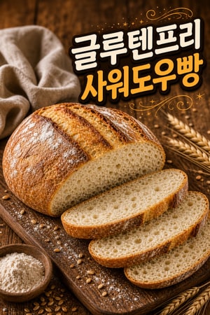 집에서 만드는 천연 발효종 글루텐프리 사워도우 아티잔 브레드