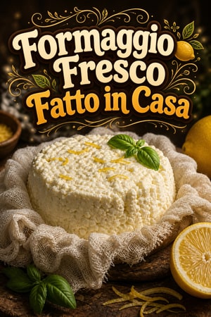 Formaggio Fatto in Casa Facile con Limone Fresco