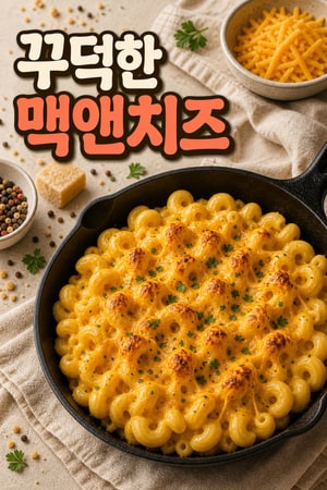 꾸덕하고 부드러운 정통 맥앤치즈 황금 레시피