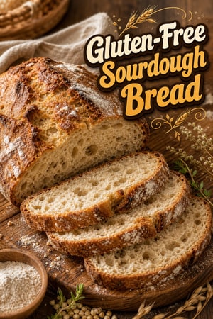 Artisan Gluten-Free Sourdough Bread with Homemade Starter