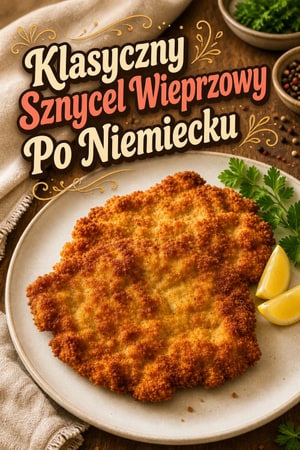 Klasyczny sznycel wieprzowy po niemiecku (Schweineschnitzel)