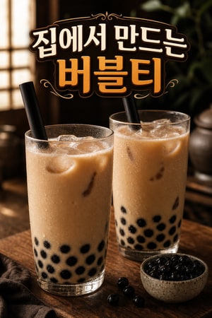집에서 만드는 버블티 타피오카펄 레시피