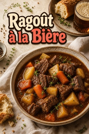 Ragoût de Bœuf à la Bière en Cocotte Minute