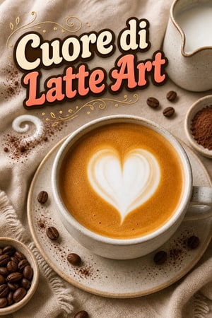 Latte Art Fatta in Casa: La Tecnica del Cuore in 30 Secondi