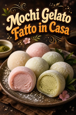Mochi Ice Cream Fatto in Casa: Ricetta Facile e Gommosa