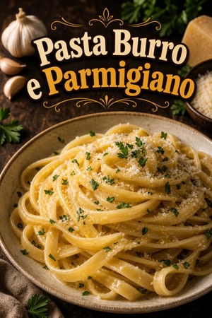 Pasta al Burro, Aglio e Parmigiano: La Ricetta Classica