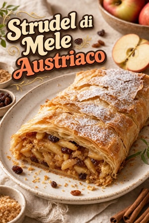 Strudel di Mele Austriaco Autentico (Apfelstrudel)
