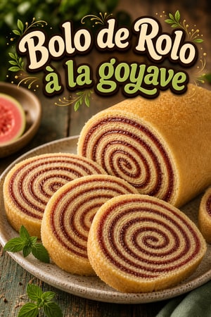 Bolo de Rolo — gâteau roulé à la goyave de Pernambuco