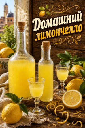 Домашний лимончелло: классический итальянский рецепт