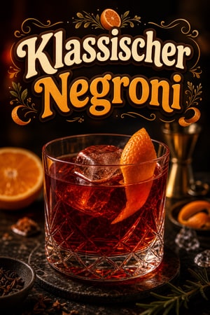 Klassisches Negroni Rezept – Der italienische Cocktail-Klassiker