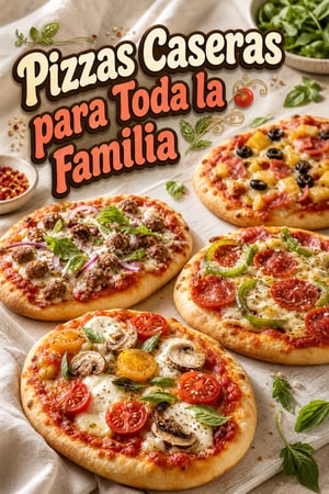 Pizzas Caseras Individuales para Toda la Familia | MealBake