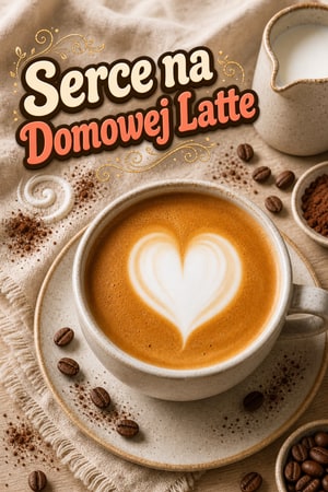 Proste latte art w domu: Serce na kawie w 30 sekund