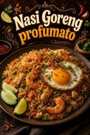 Nasi Goreng profumato: riso fritto indonesiano con uovo