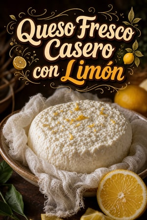 Queso Fresco Casero con Limón: Receta Fácil y Rápida