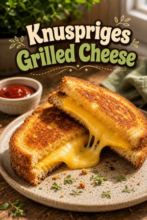 Knuspriges Grillkäse-Sandwich aus der Heißluftfritteuse