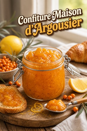 Confiture de Groseille Épineuse Maison avec Agrumes Naturels