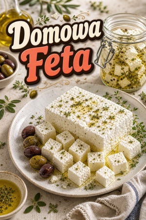 Domowa tradycyjna feta w solance – wyrazista i krucha
