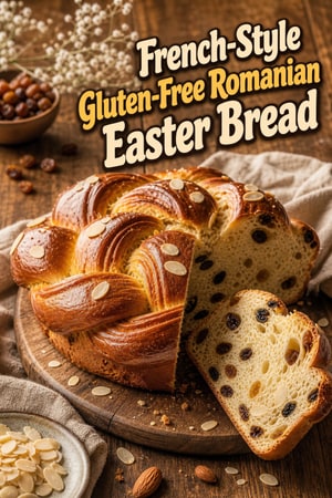 French-Style Gluten-Free Romanian Easter Bread