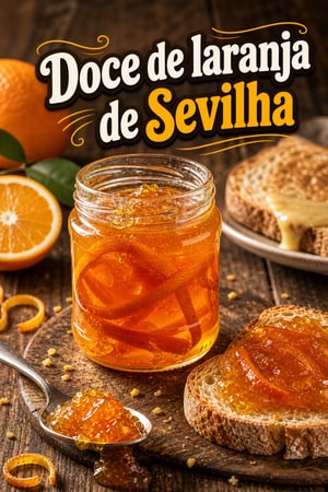 Marmelada de Laranja de Sevilha — Receita Pequena Caseira
